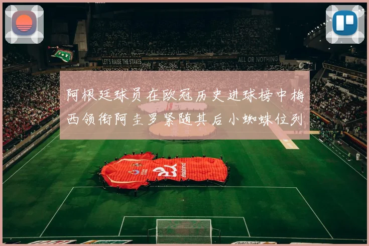 阿根廷球员在欧冠历史进球榜中梅西领衔阿圭罗紧随其后小蜘蛛位列第七